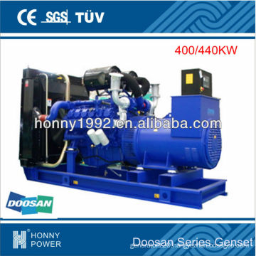 Electrical Doosan Diesel standby Generator(440kw/550kva)